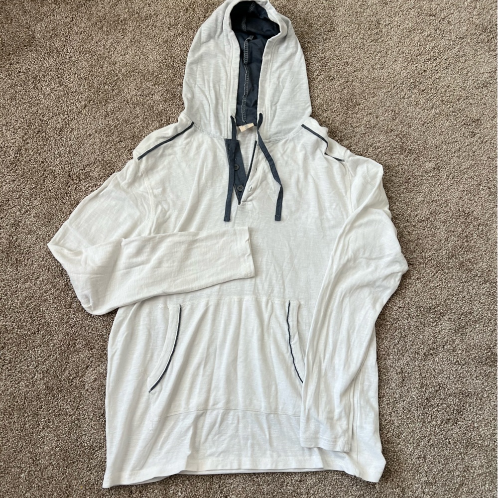 Men’s Rustic Blue Lightweight Hoodie